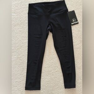 90 Degree By Reflex Black Performance Leggings